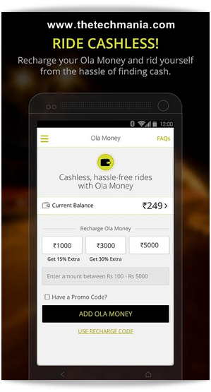 Ola cabs app download for android phone